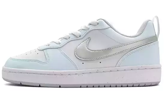 Кроссовки Nike Court Borough Kids' Skateboarding Shoes Grade School, светло-голубой