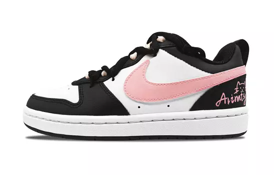 Кроссовки Nike Court Borough Kids' Skateboarding Shoes Grade School, розовый