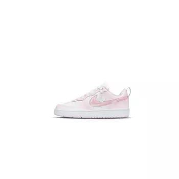 Кроссовки Nike Court Borough Kids' Skateboarding Shoes Grade School, белый/розовый