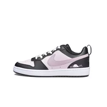 Кроссовки Nike Court Borough Kids' Skateboarding Shoes Grade School, белый/розовый