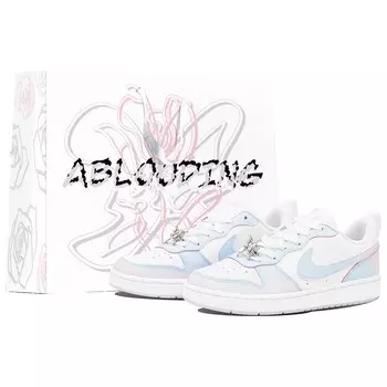 Кроссовки Nike Court Borough Kids' Skateboarding Shoes Grade School, розовый