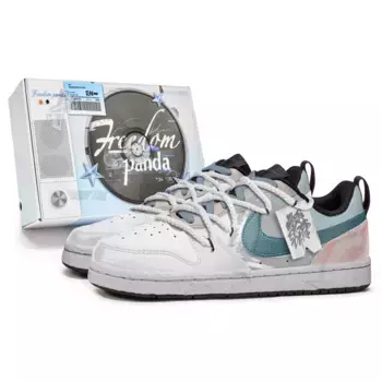 Кроссовки Nike Court Borough Kids' Skateboarding Shoes Grade School, синий/белый