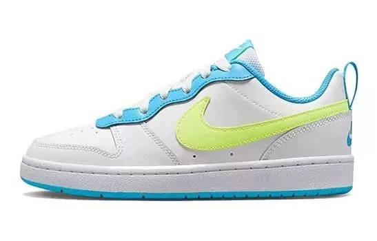 Кроссовки Nike Court Borough Low 2 «Белый Baltic Blue Volt»
