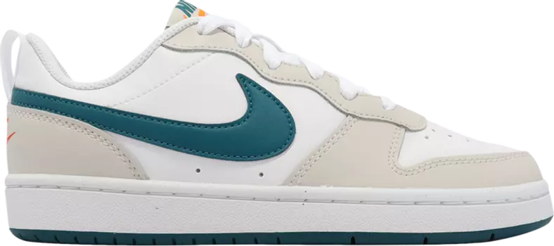Кроссовки Nike Court Borough Low 2 GS' Phantom Bright Spruce', белый