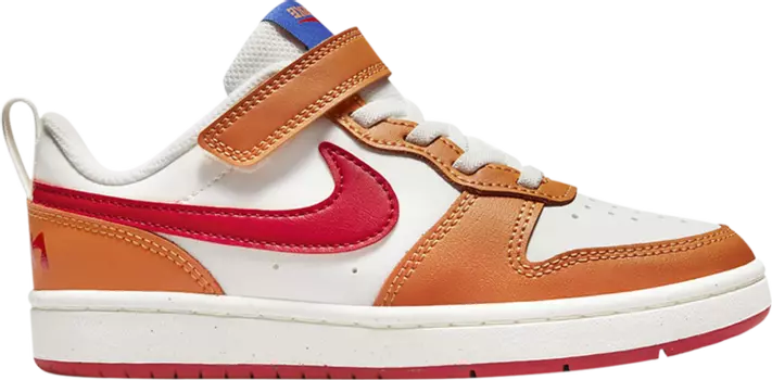 Кроссовки Nike Court Borough Low 2 PS 'Sail Hot Curry', кремовый