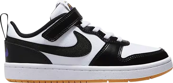 Кроссовки Nike Court Borough Low 2 SE BP 'White Kumquat Black', белый