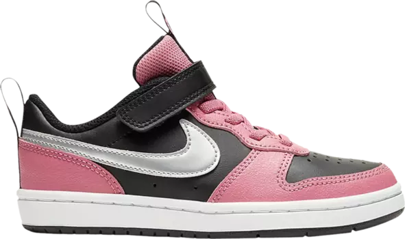 Кроссовки Nike Court Borough Low 2 SE PS 'Black Desert Berry', розовый