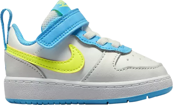 Кроссовки Nike Court Borough Low 2 TD 'White Baltic Blue Volt', белый