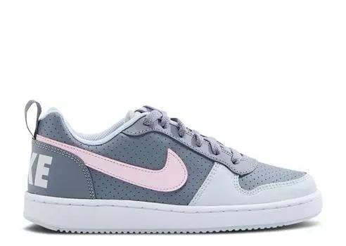 Кроссовки Nike COURT BOROUGH LOW GS 'COOL GREY PINK FOAM', серый