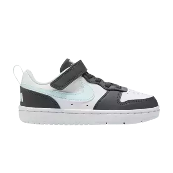 Кроссовки Nike Court Borough Low Recraft PS Anthracite Glacier Blue, белый