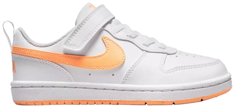 Кроссовки Nike Court Borough Low Recraft PS 'White Peach Cream', белый