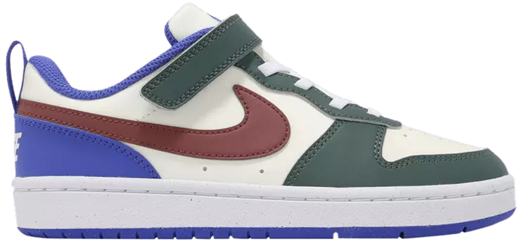 Кроссовки Nike Court Borough Low Recraft PS 'Vintage Green Dark Pony', кремовый