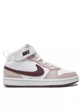 Кроссовки Nike Court Borough Mid 2 (PSV) CD7783 118, белый