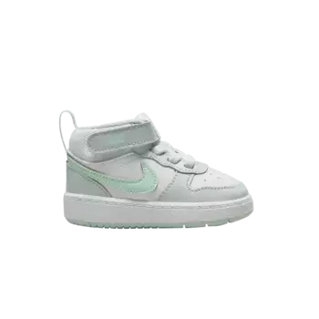 Кроссовки Nike Court Borough Mid 2 TD Pure Platinum Mint Foam, серый