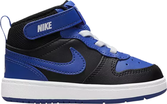 Кроссовки Nike Court Borough Mid 2 TD 'Black Game Royal', синий