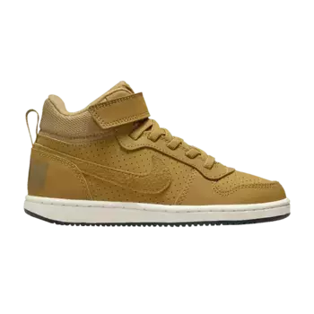 Кроссовки Nike Court Borough Mid PS Wheat, желто-коричневый