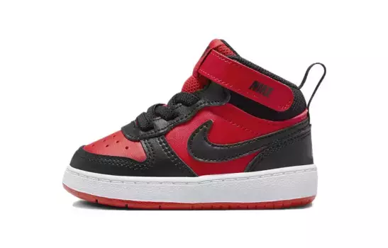 Кроссовки Nike Court Borough Toddler Shoes TD, красный/черный