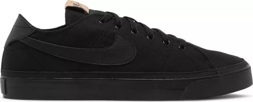 Кроссовки Nike Court Legacy Canvas 'Black Cork', черный