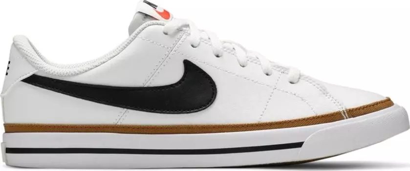 Кроссовки Nike Court Legacy GS 'White Desert Ochre', белый