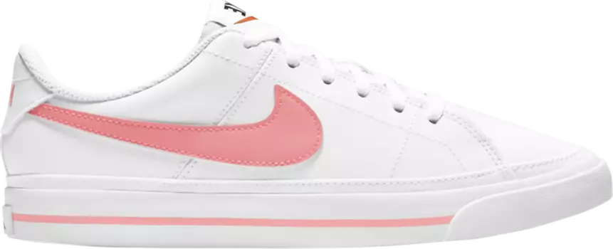 Кроссовки Nike Court Legacy GS 'White Sunset Pulse', белый