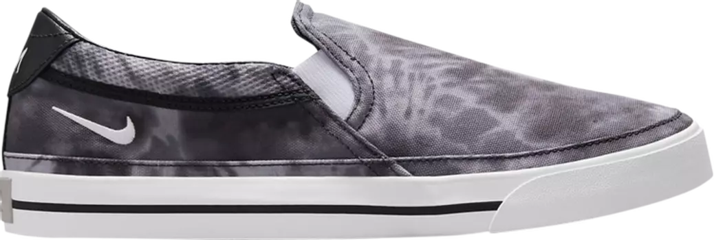 Кроссовки Nike Court Legacy Print 'Tie-Dye - Grey Fog', серый