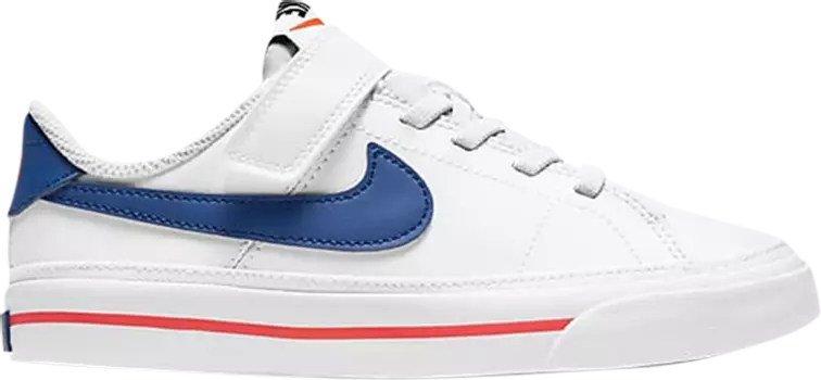 Кроссовки Nike Court Legacy PS 'White Deep Royal Blue', белый