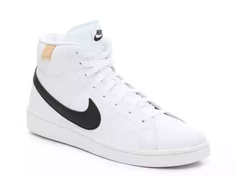 Кроссовки Nike Court Royale 2 Mid-Top — мужские, белые/черные