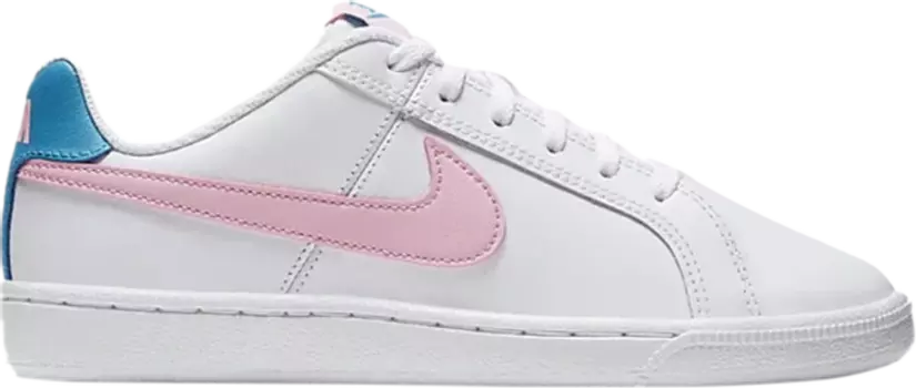 Кроссовки Nike Court Royale GS 'Pink Laser Blue', белый