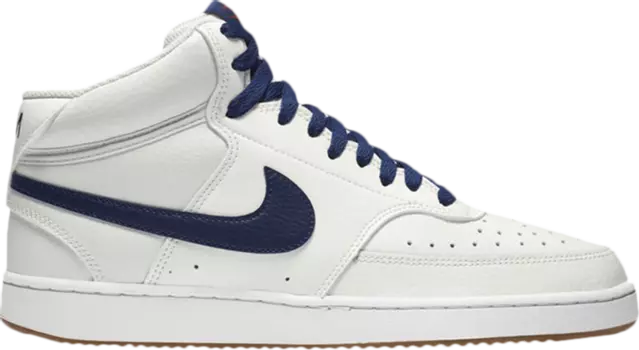 Кроссовки Nike Court Vision Mid 'Summit White Blue Void', белый