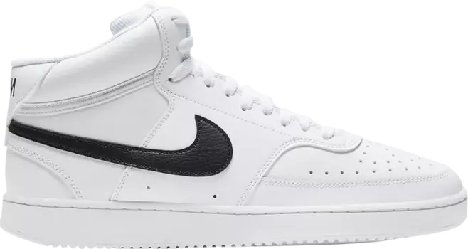 Кроссовки Nike Court Vision Mid 'White Black', белый