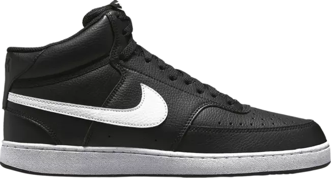 Кроссовки Nike Court Vision Mid Next Nature 'Black White', черный