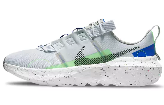 Кроссовки Nike Crater Impact Pure Platinum Electric Scream Green