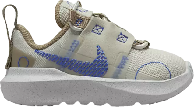 Кроссовки Nike Crater Impact TD 'Light Bone Racer Blue', кремовый