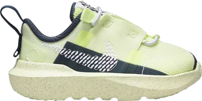 Кроссовки Nike Crater Impact TD 'Lime Ice Armory Navy', зеленый