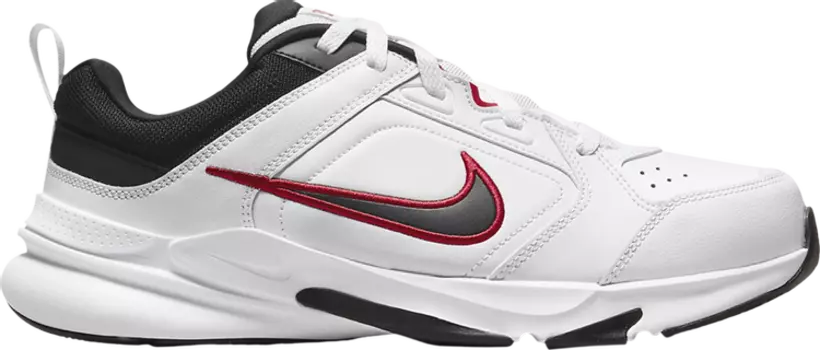 Кроссовки Nike Defy All Day 4E Wide 'White University Red', белый