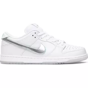 Кроссовки Nike Diamond Supply Co. x Dunk Low Pro SB, белый