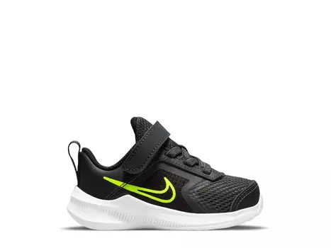 Кроссовки Nike Downshifter 11, черный/зеленый