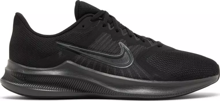 Кроссовки Nike Downshifter 11 Extra Wide 'Black Smoke Grey', черный