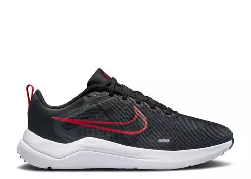 Кроссовки Nike DOWNSHIFTER 12 EXTRA WIDE 'BLACK DARK SMOKE GREY', черный