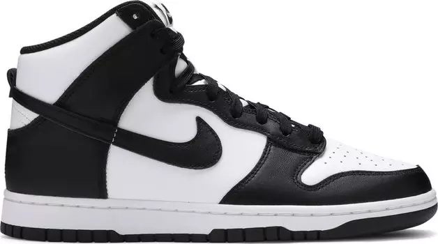 Кроссовки Nike Dunk High 'Black White', черный