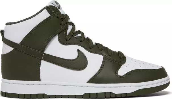 Кроссовки Nike Dunk High 'Cargo Khaki' 2022, зеленый