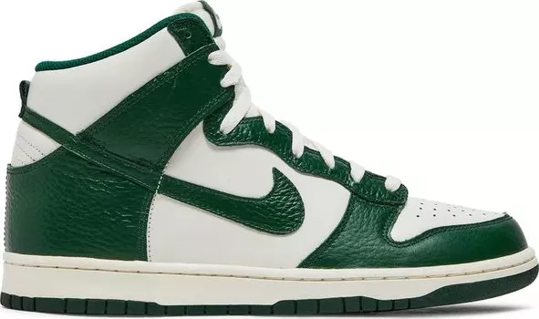 Кроссовки Nike Dunk High 'Gorge Green', зеленый