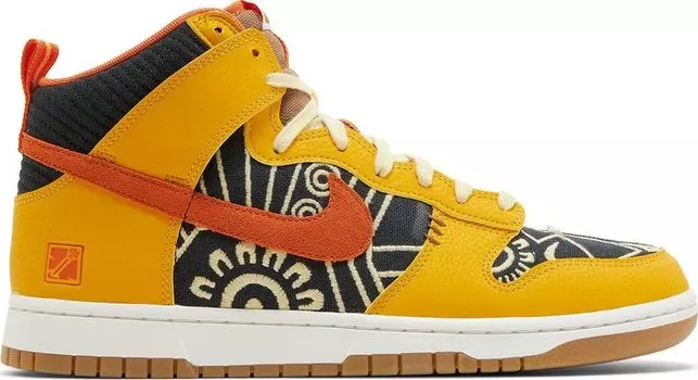 Кроссовки Nike Dunk High 'Somos Familia', оранжевый