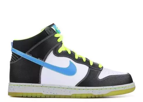 Кроссовки Nike DUNK HIGH AS PREMIUM 'WHITE BLUE GLOW', белый