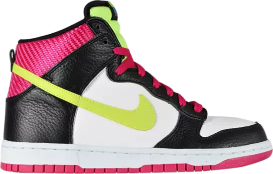 Кроссовки Nike Dunk High, белый