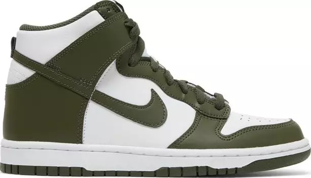 Кроссовки Nike Dunk High GS 'Cargo Khaki', зеленый