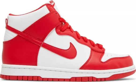 Кроссовки Nike Dunk High GS 'Championship Red', красный
