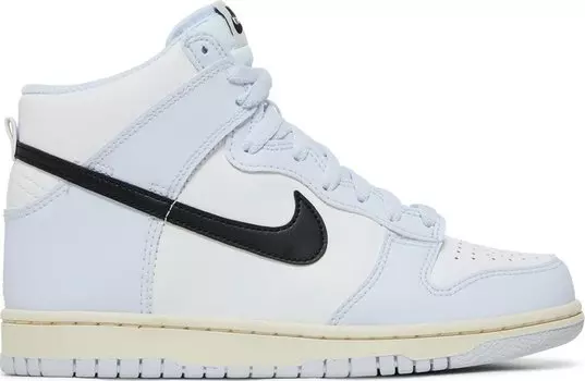 Кроссовки Nike Dunk High GS 'Football Grey Black', белый
