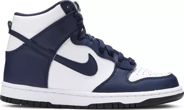 Кроссовки Nike Dunk High GS 'Midnight Navy', синий