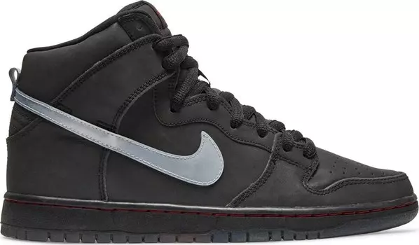 Кроссовки Nike Dunk High Premium SB '3M', черный